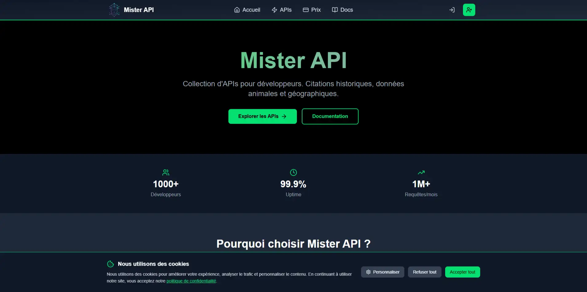 Mister API